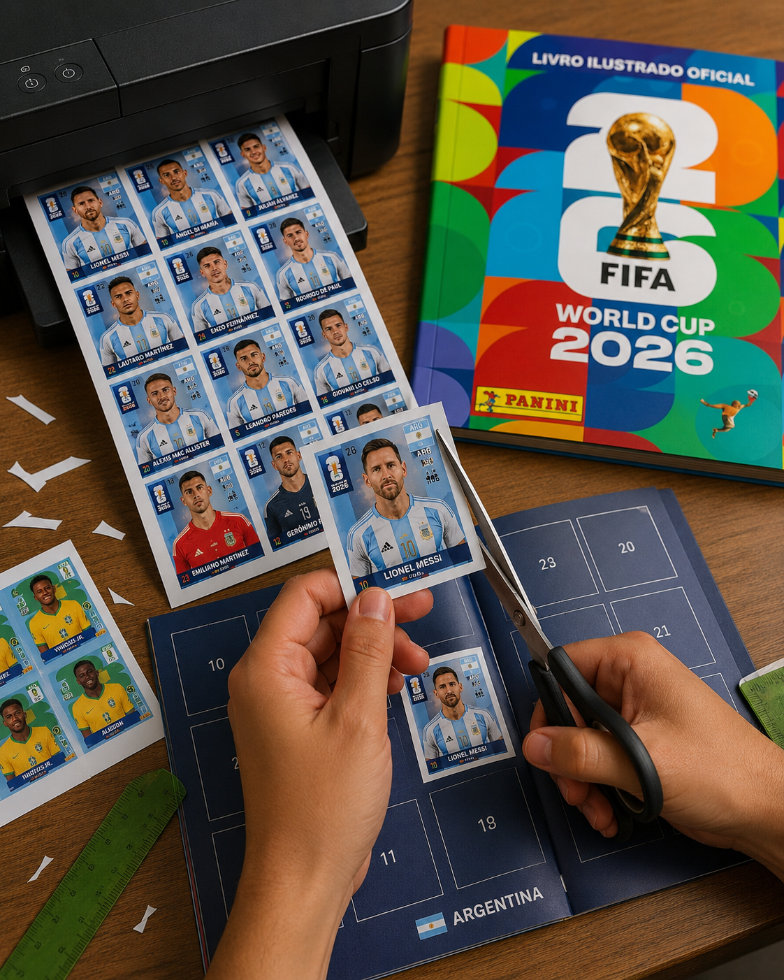 Pack de +900 cromos del Mundial en PDF